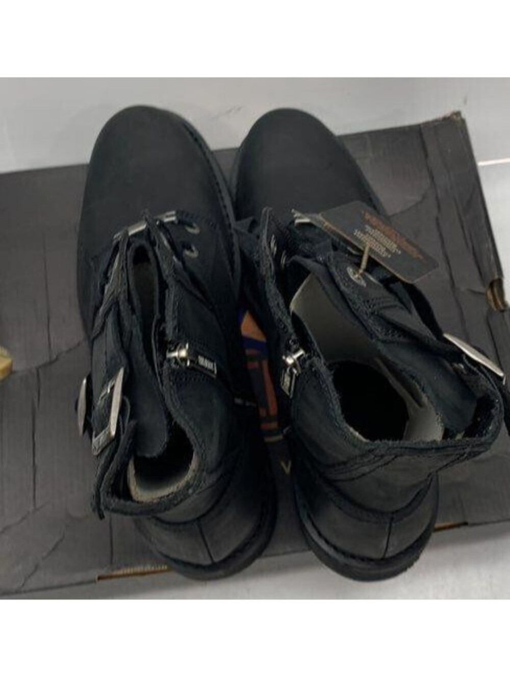 Harley-Davidson Mens Ranger Leather Motorcycle Boots Biker Riding New w/Box 12 - Picture 4 of 8